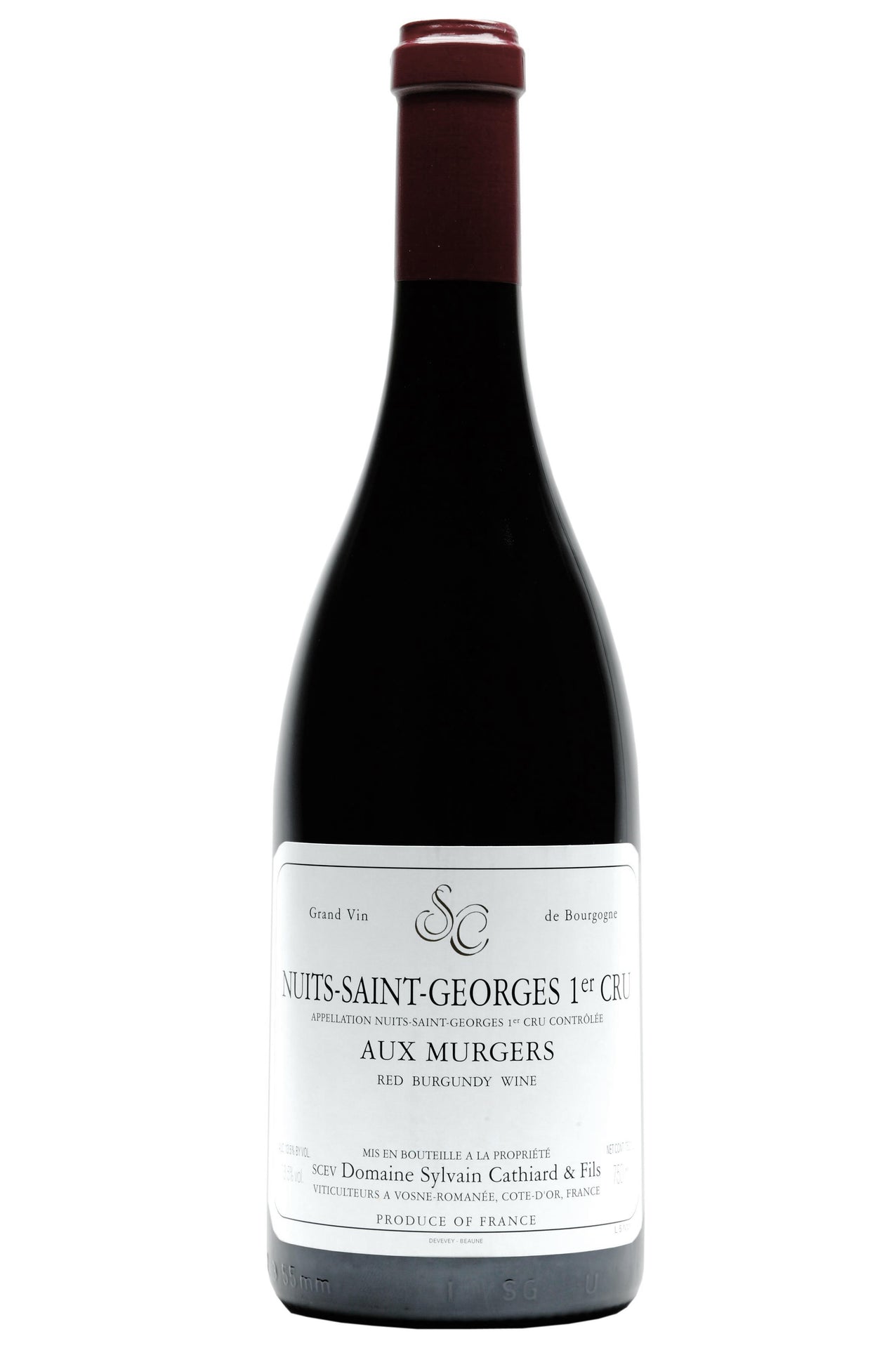 2002 Nuits-St Georges, Aux Murgers, 1er Cru, Domaine Sylvain Cathiard, Burgundy