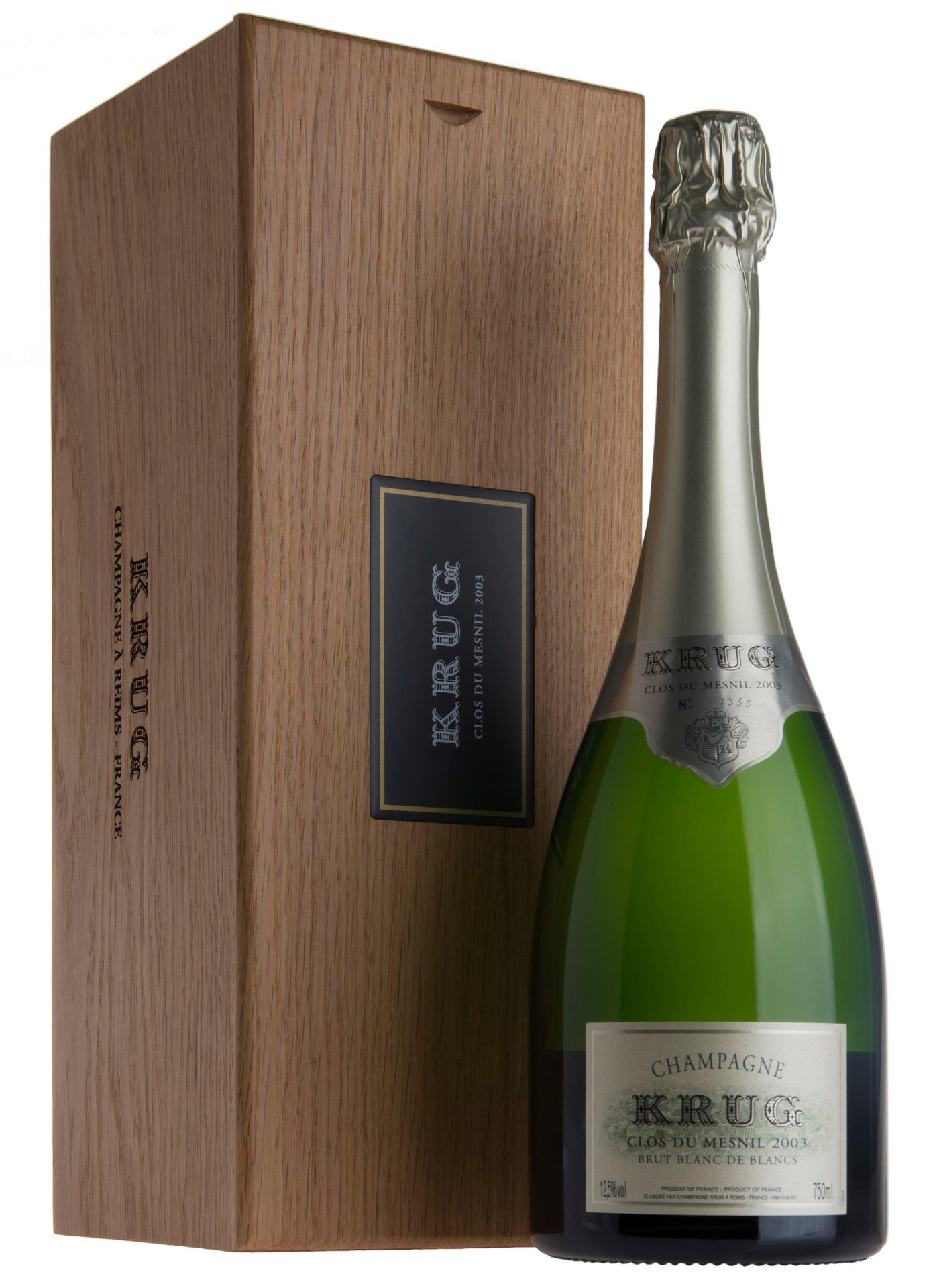 2002 Champagne Krug, Clos du Mesnil, Blanc de Blancs, Brut