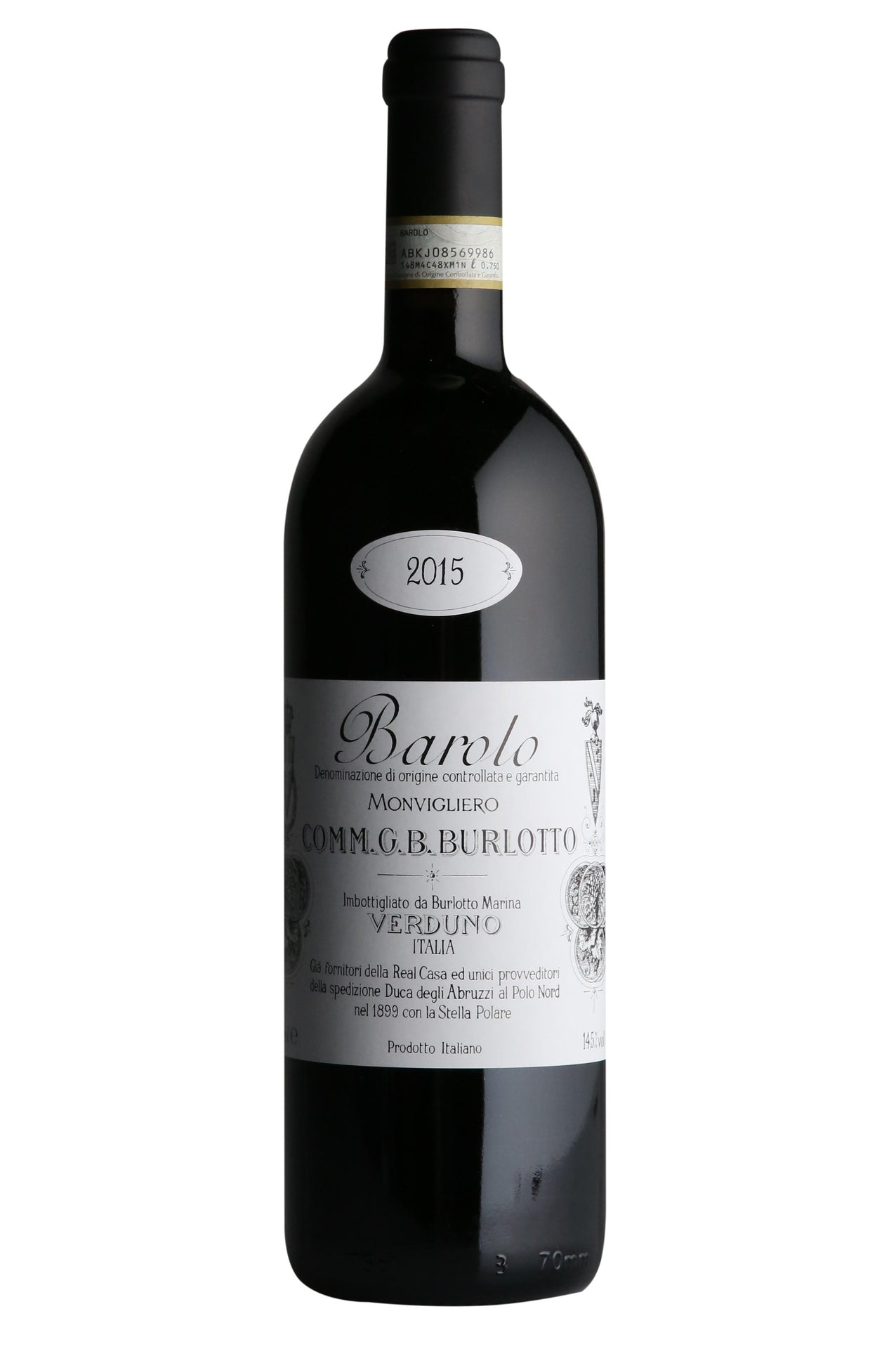 2015 Barolo, Monvigliero, Comm. G.B. Burlotto, Piedmont, Italy