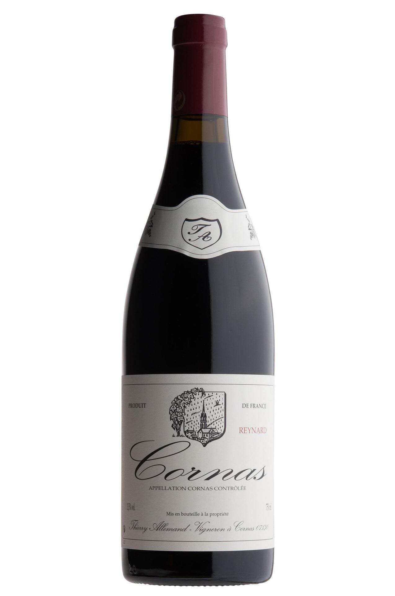 2017 Cornas, Reynard, Thierry Allemand, Rhône